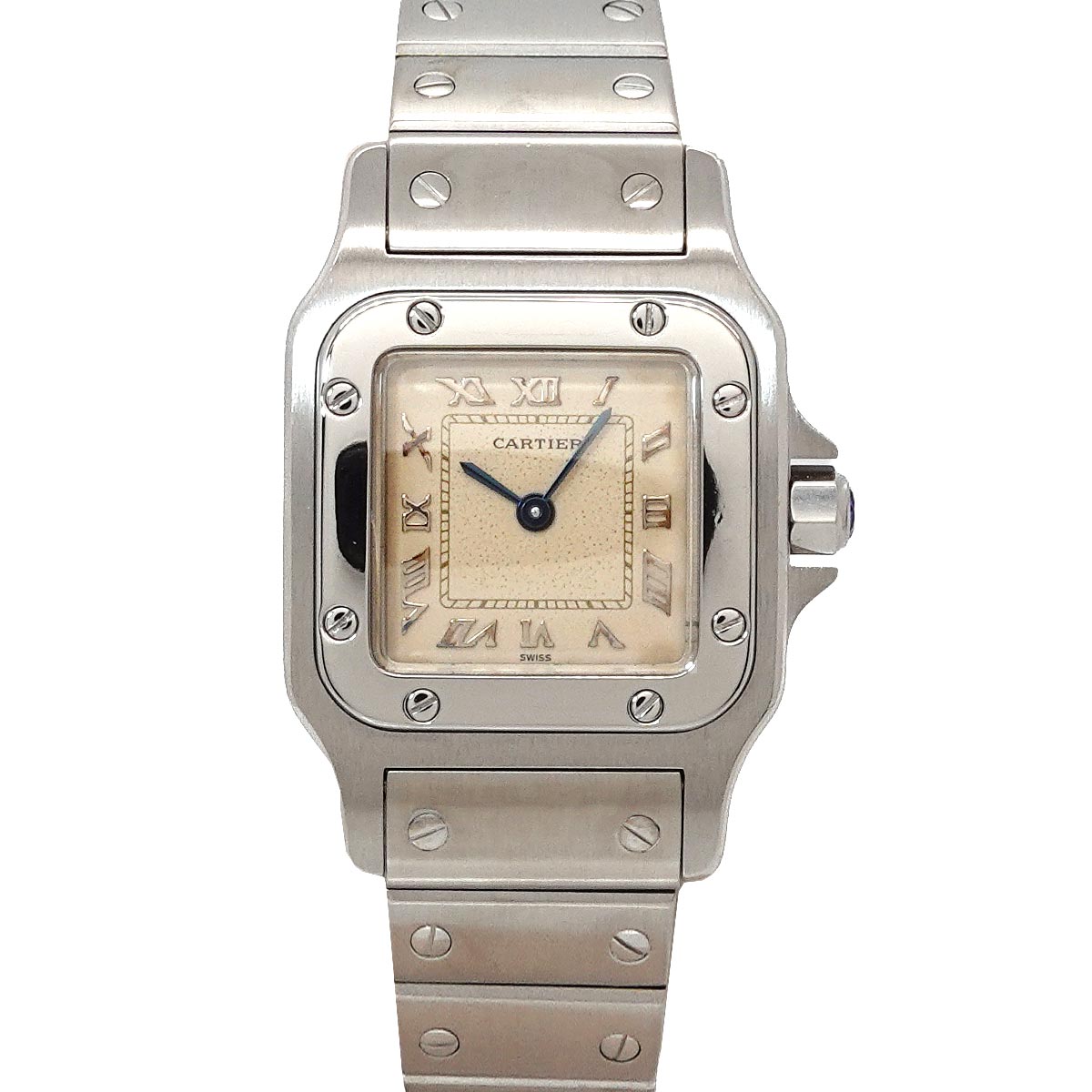 Santos Galbee SM W20024D6 Quartz Cream Dial Ladies Watch
