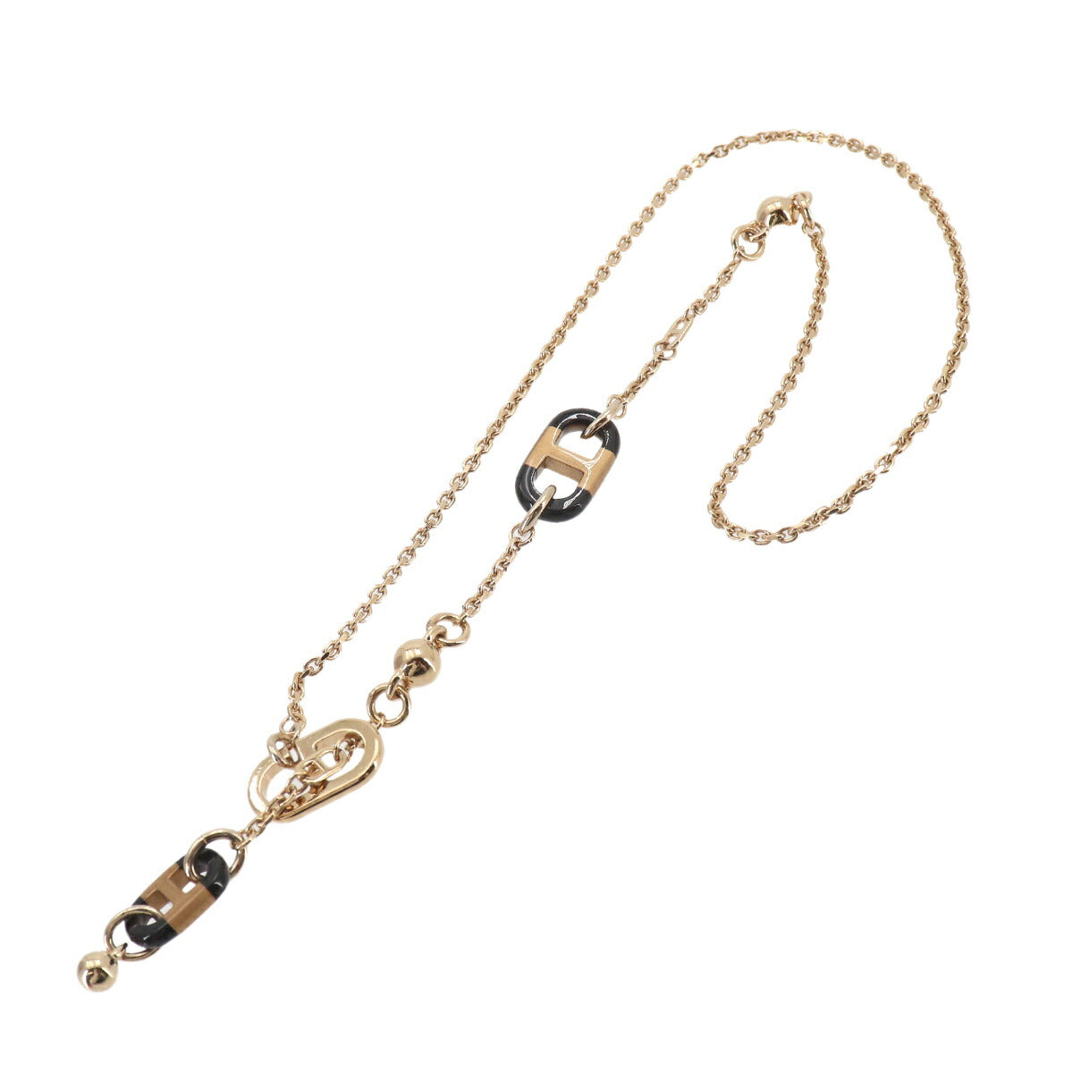 Sur Mer Necklace Buffalo Horn Gold Brown Accessory
