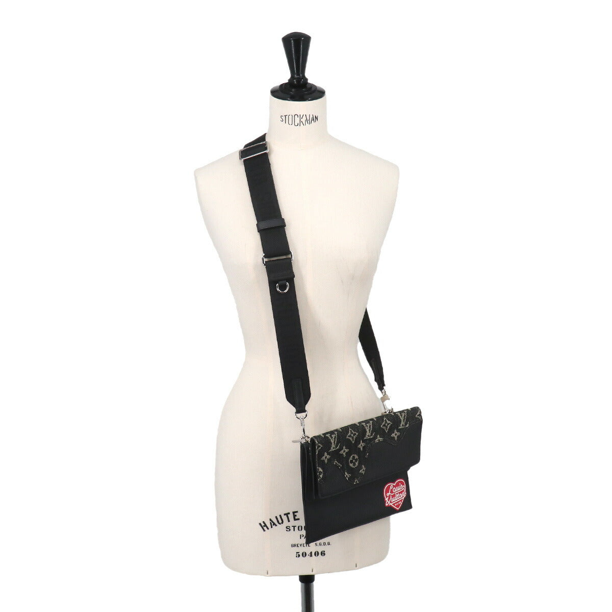 Monogram Drip Trio Pouch Shoulder Bag M81013 NIGO Purse
