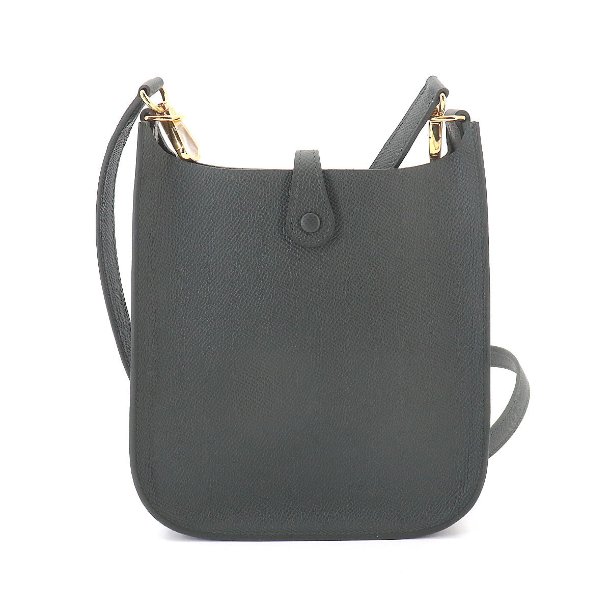 Evelyne Sellier 16 TPM Shoulder Bag Epsom Vert Mangrove