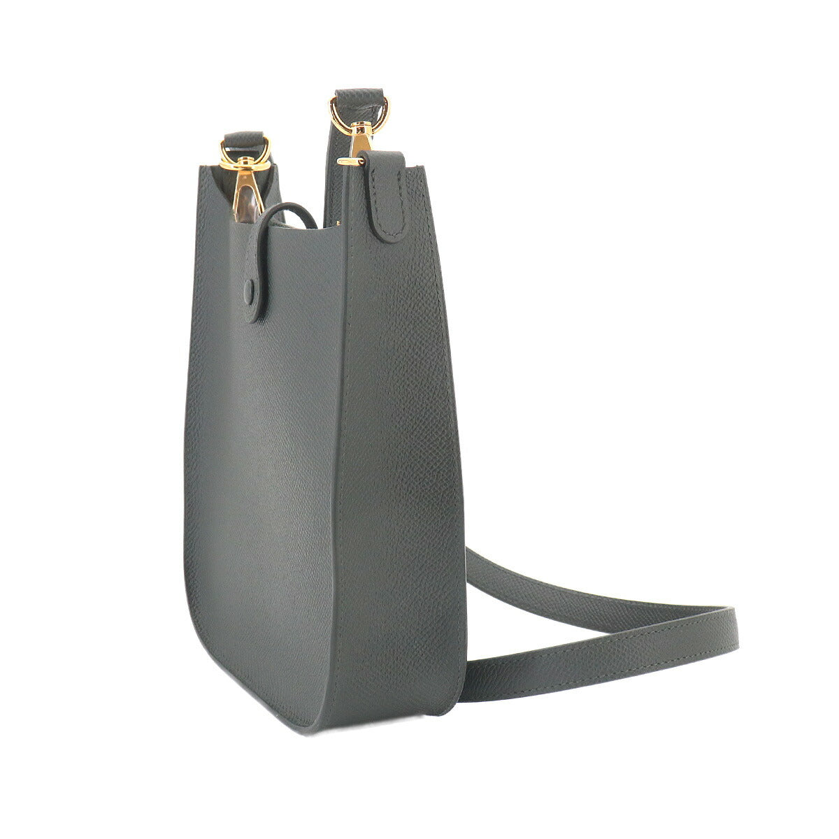 Evelyne Sellier 16 TPM Shoulder Bag Epsom Vert Mangrove