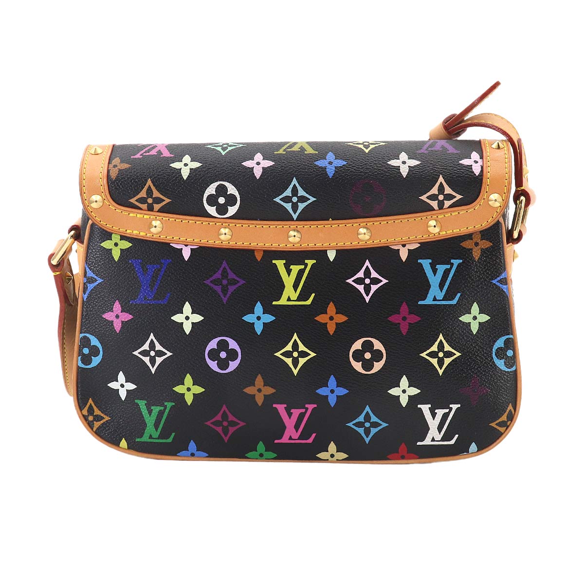 Monogram Multicolor Sologne Shoulder Bag Noir M92639