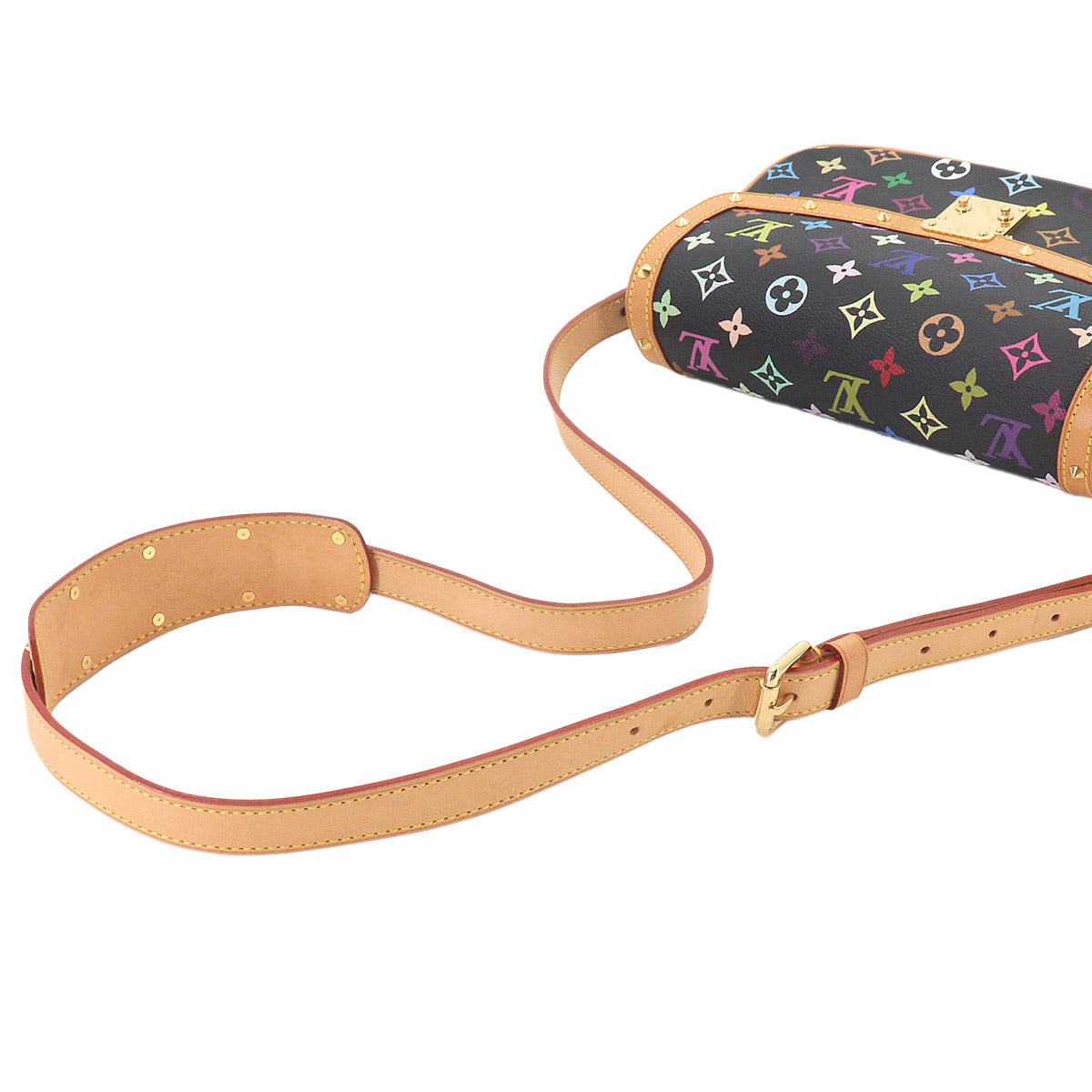 Monogram Multicolor Sologne Shoulder Bag Noir M92639