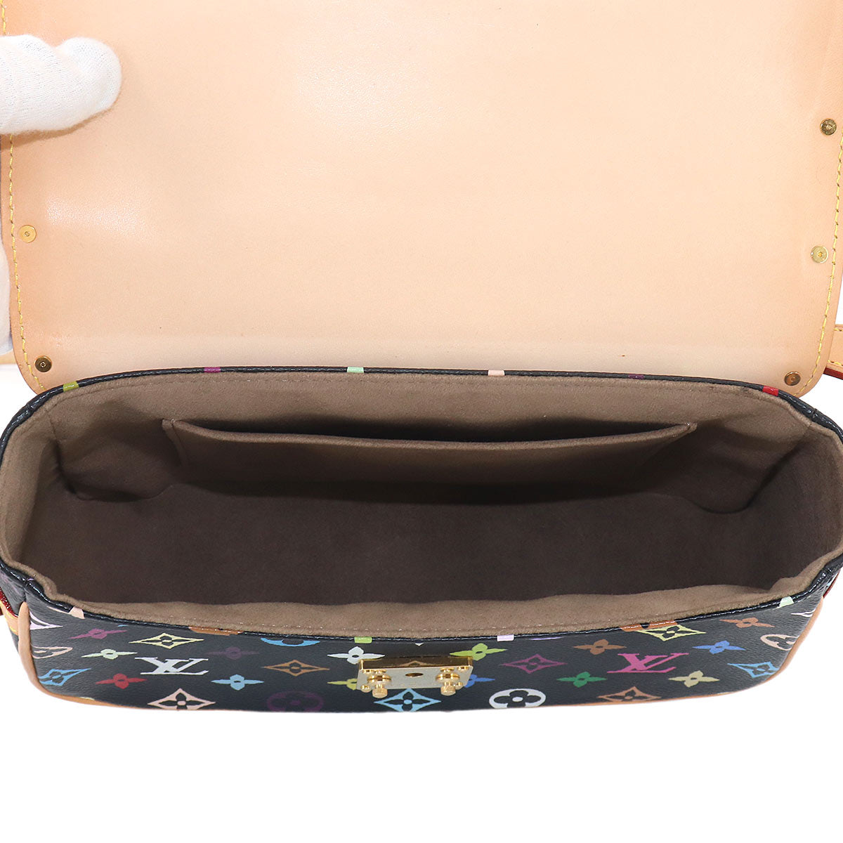Monogram Multicolor Sologne Shoulder Bag Noir M92639