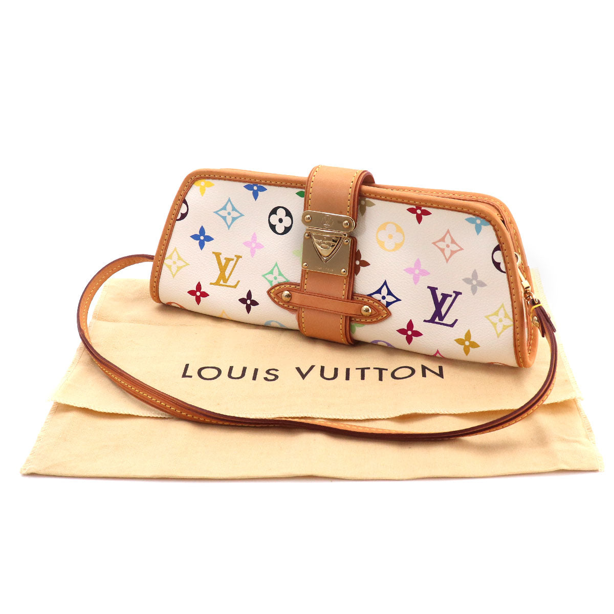 Monogram Multicolor Shirley Shoulder Clutch Bag M40049