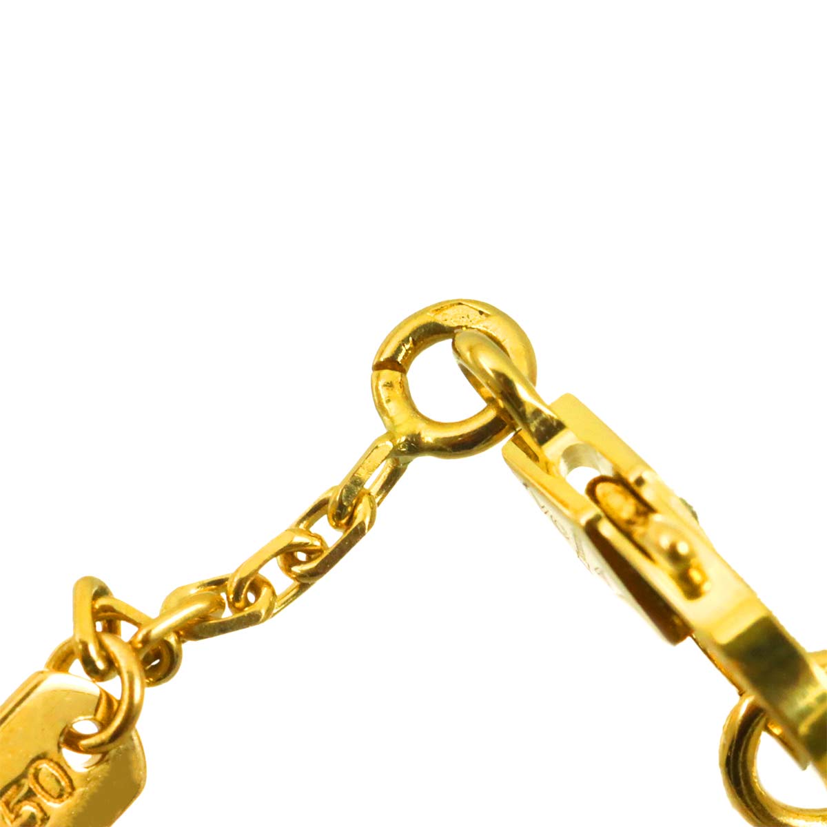 Vintage Alhambra Necklace 18K Yellow Gold 750
