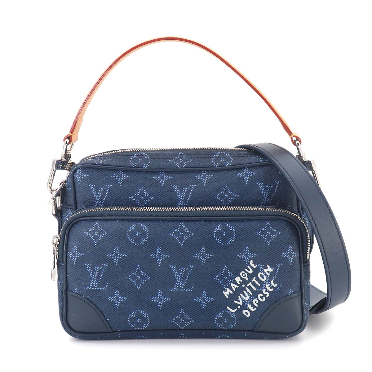Monogram Heritage Nile Hand Shoulder Bag Ocean M26823