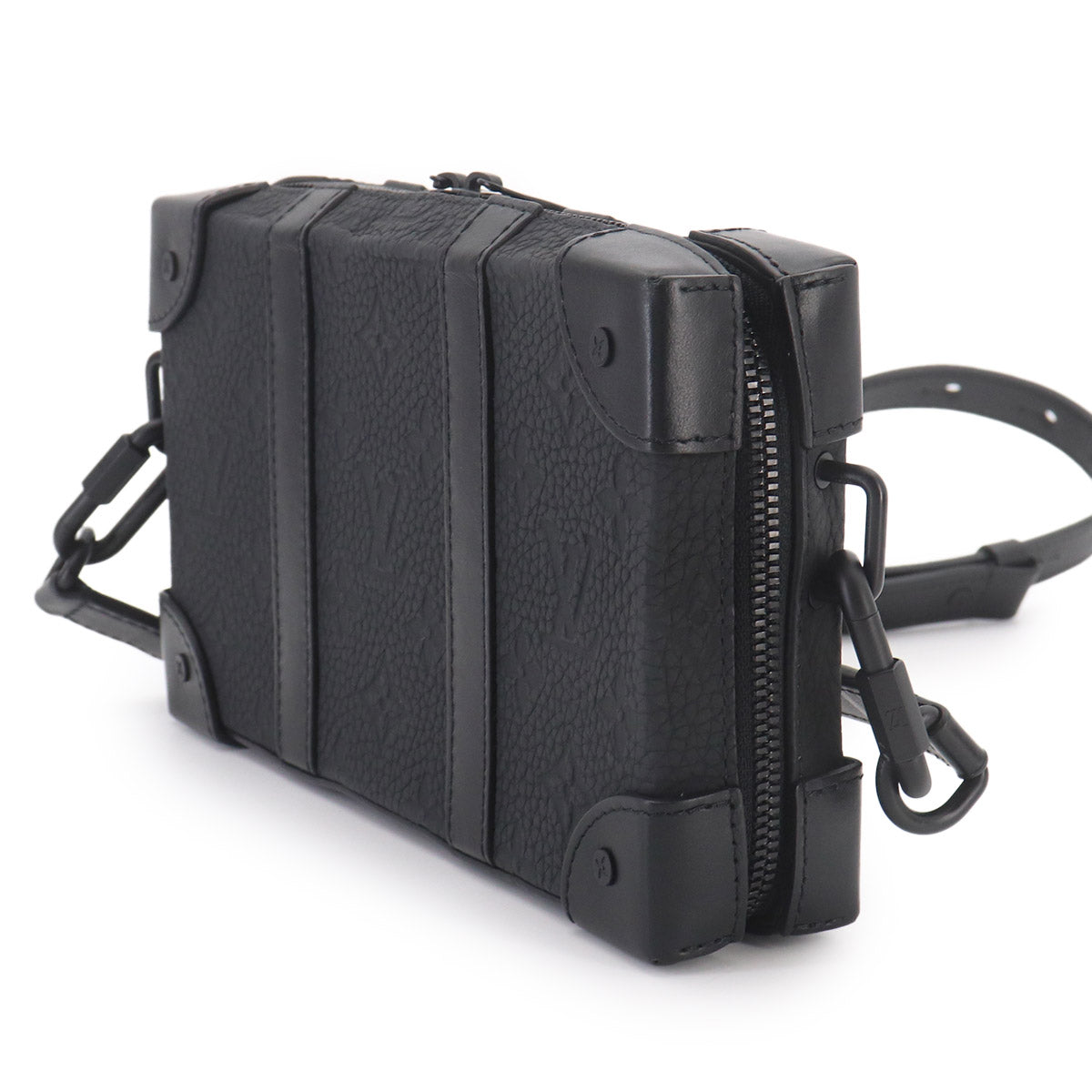 Monogram Taurillon Soft Trunk Wallet Shoulder Bag M80224