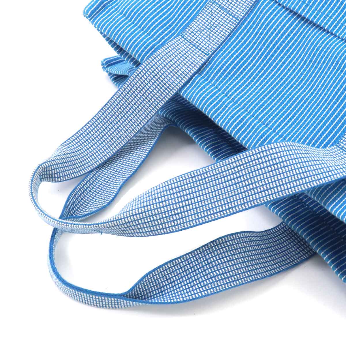 Caval Diaper Tote Bag Canvas Blue Horse Cheval Striped