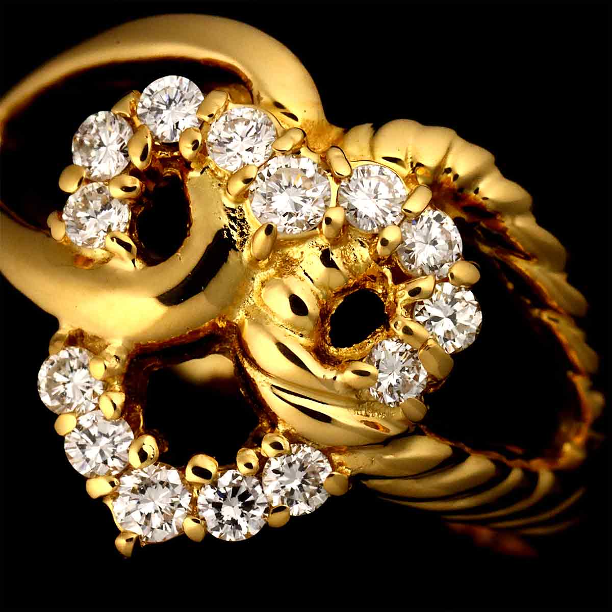 Diamond 0.30ct Ring size5.25(US)