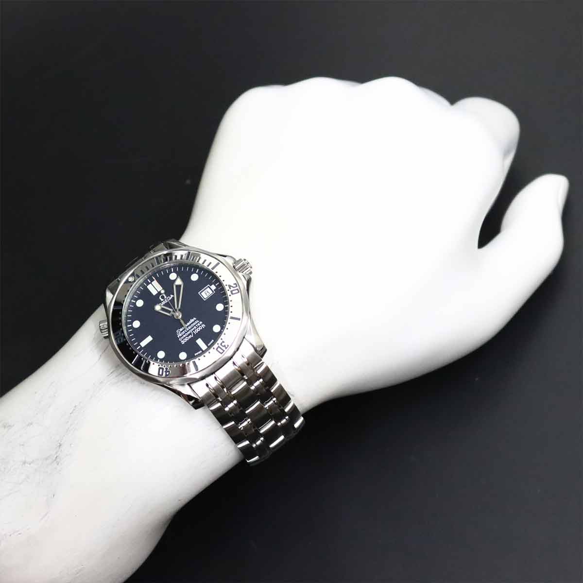 Seamaster 300 2532 80 Automatic Navy Dial Mens Watch