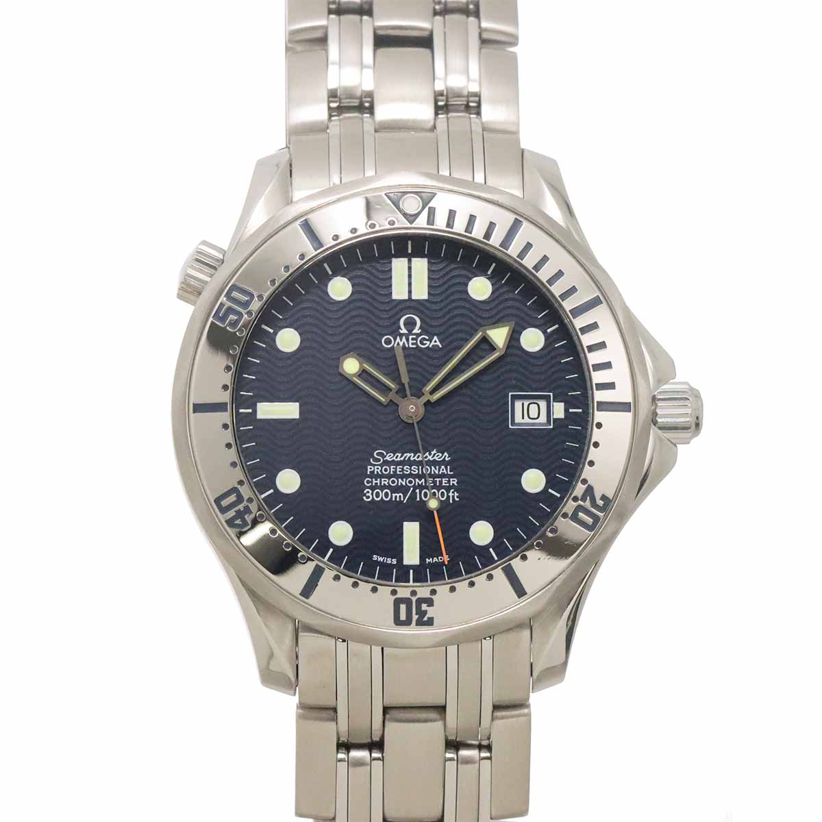 Seamaster 300 2532 80 Automatic Navy Dial Mens Watch