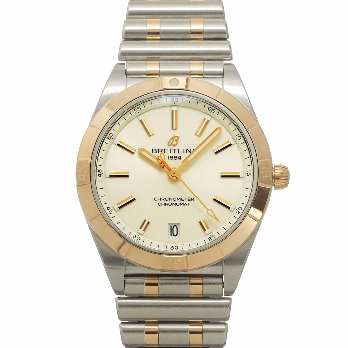 Chronomat Automatic 36 U10380 PG Silver Dial Ladies