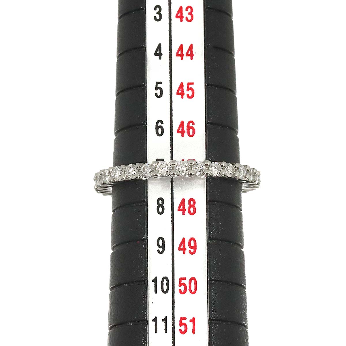 Diamond 0.53ct Ring Pt Platinum size4(US)