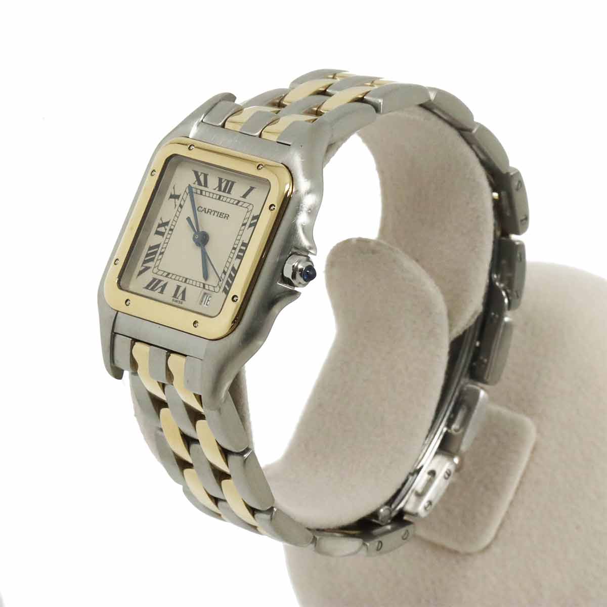 Panthere MM 2Row 83083242 YG Quartz Date Cream Dial Boys Watch