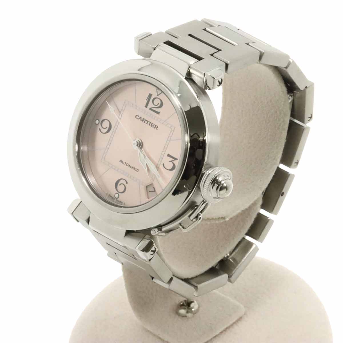 Pasha C W31075M7 Automatic Date Pink Dial Boys Watch