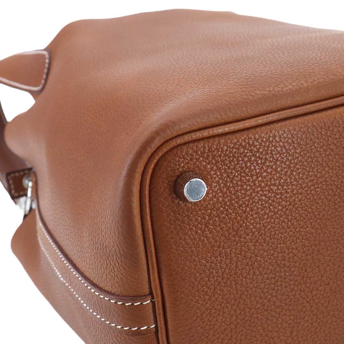 Picotin Lock PM Hand Bag Barenia Faubourg Fauve