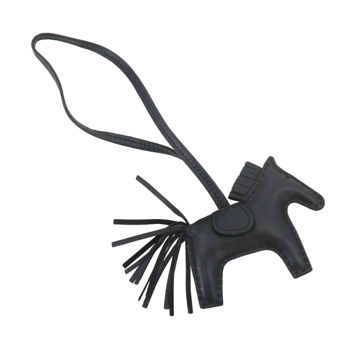 Rodeo PM Bag Charm Agneau Milo So Black Accessory
