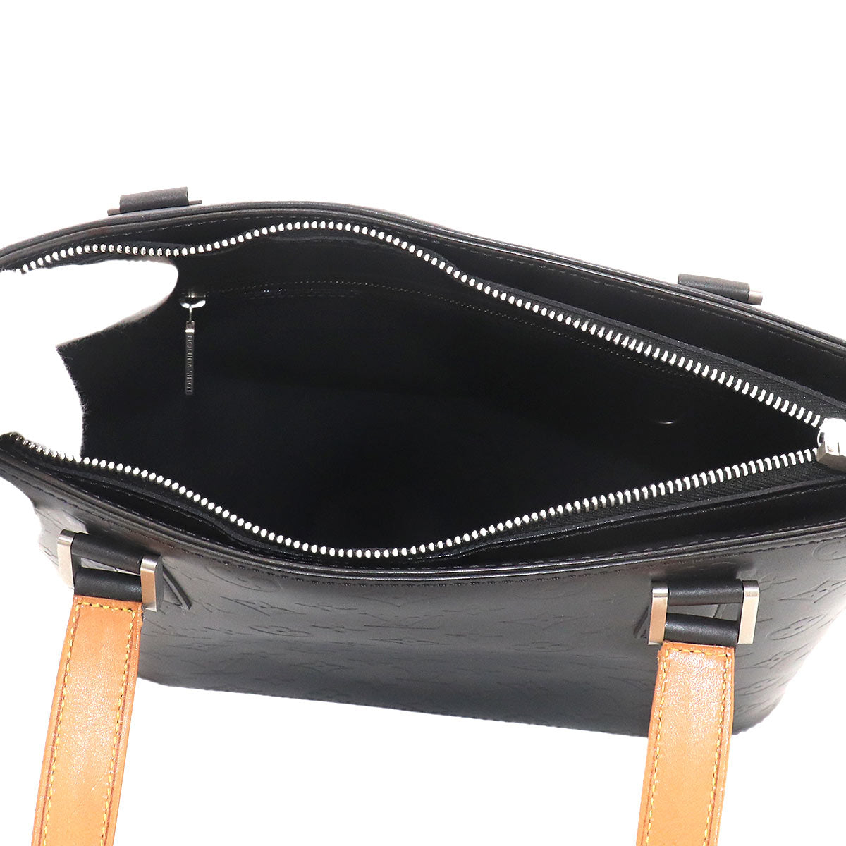 Monogram Mat Stockton Tote Bag Noir Leather M55112