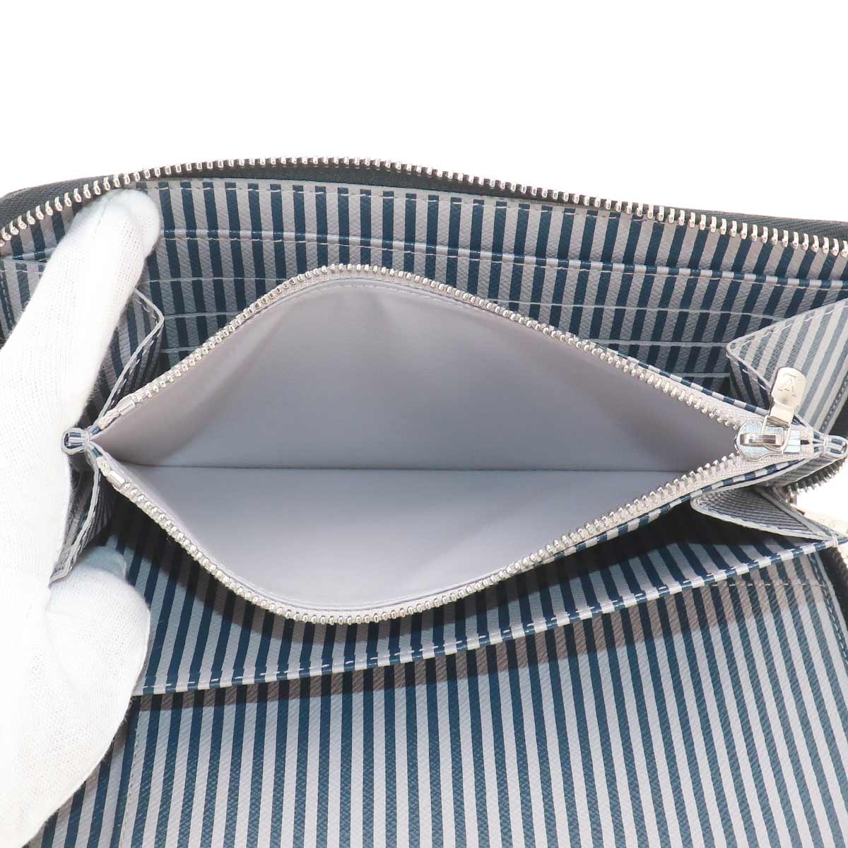Damier Graphite Zippy Organizer Trunk&Lock Long Wallet