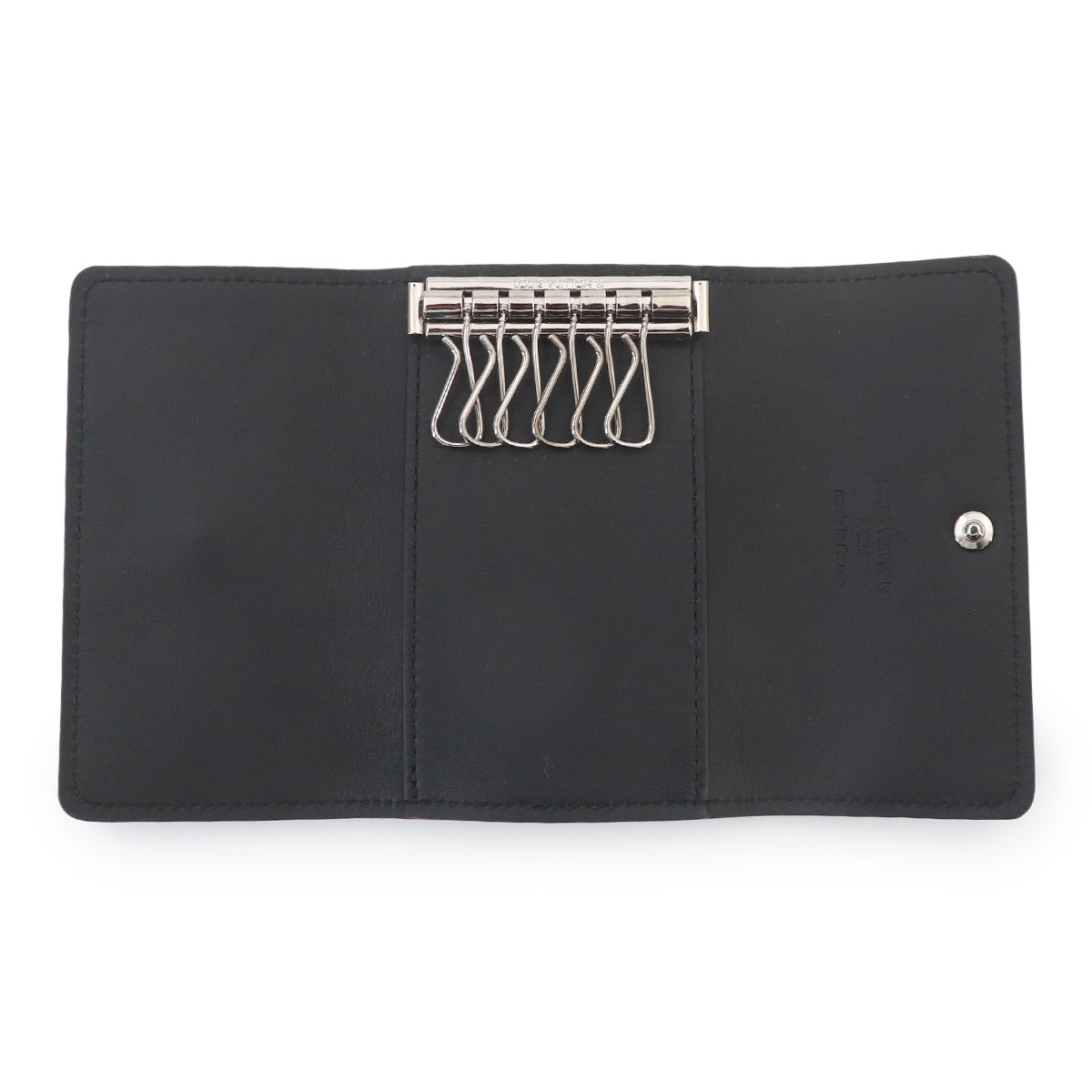 Monogram Taurillon Multicles 6 Key Case Black M82604