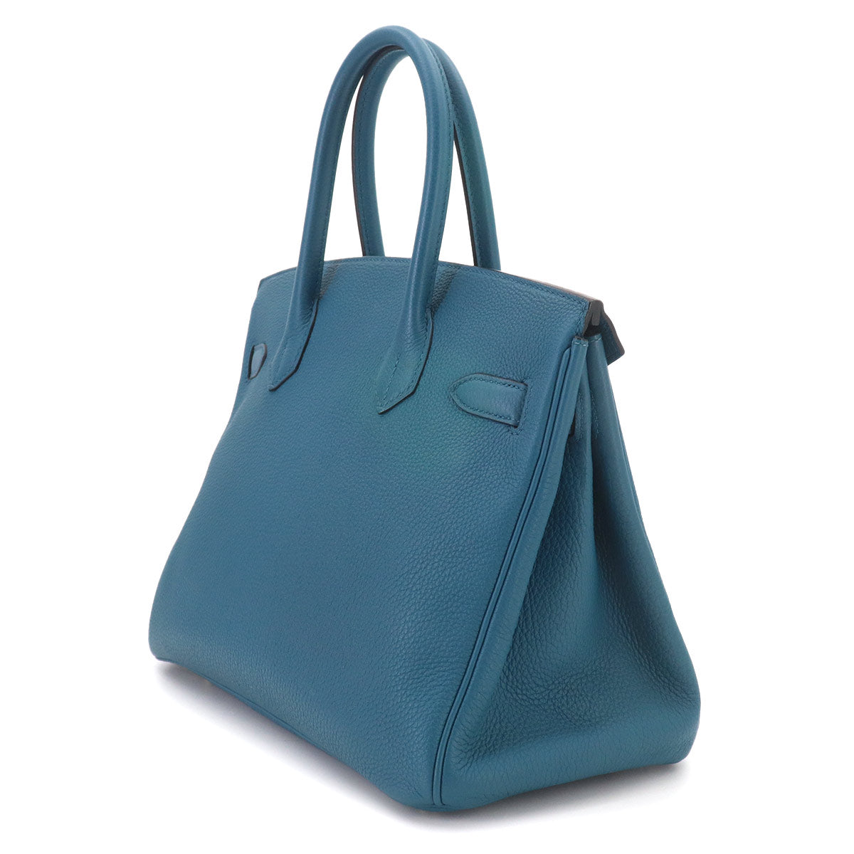 Birkin 30 Togo Cobalt Hand Bag Purse Blue