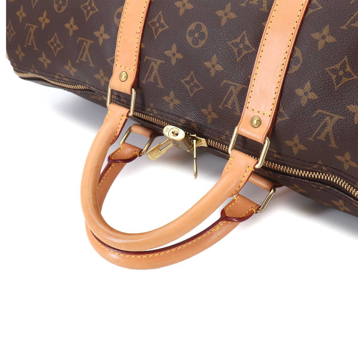 Monogram Keepall 50 Luggage Brown M41426 Bag Unisex