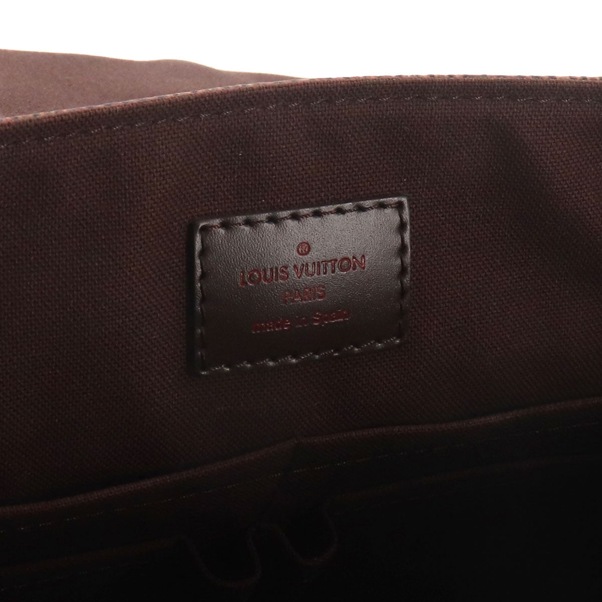 Damier District MM Shoulder Bag Ebene N41212