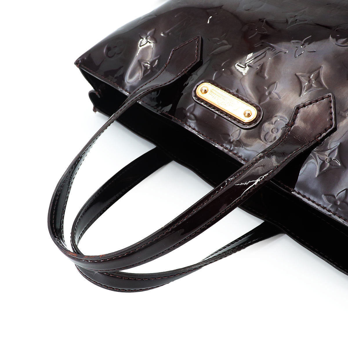 Monogram Vernis Wilshire PM Hand Bag Amarante M93641