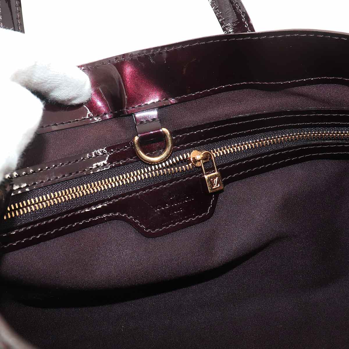 Monogram Vernis Wilshire PM Hand Bag Amarante M93641
