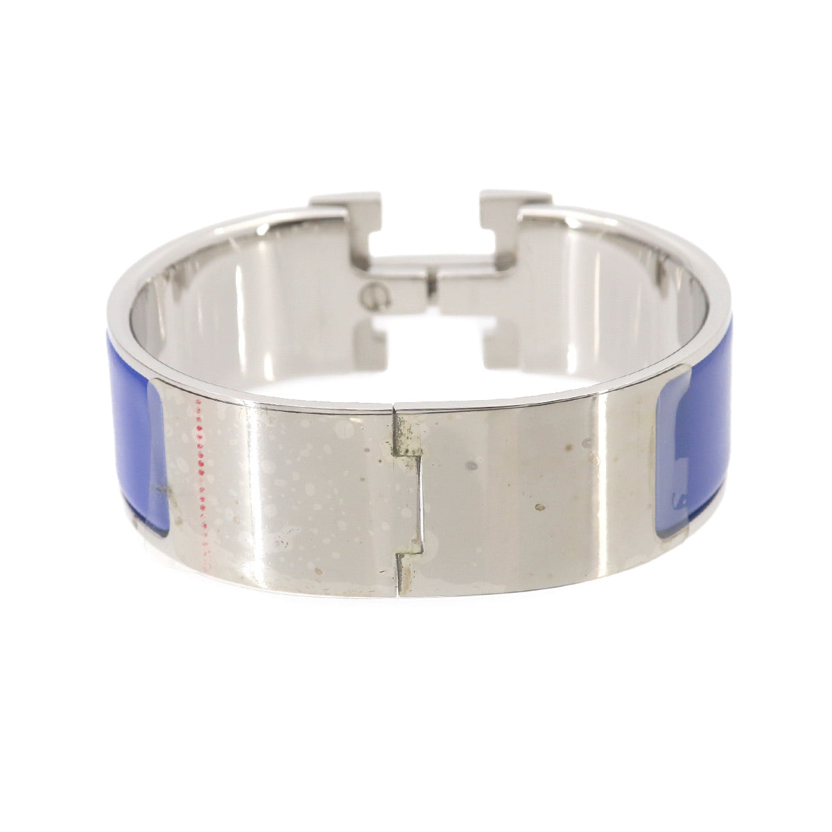 Clic Clac H PM Bangle Blue Silver Accessory