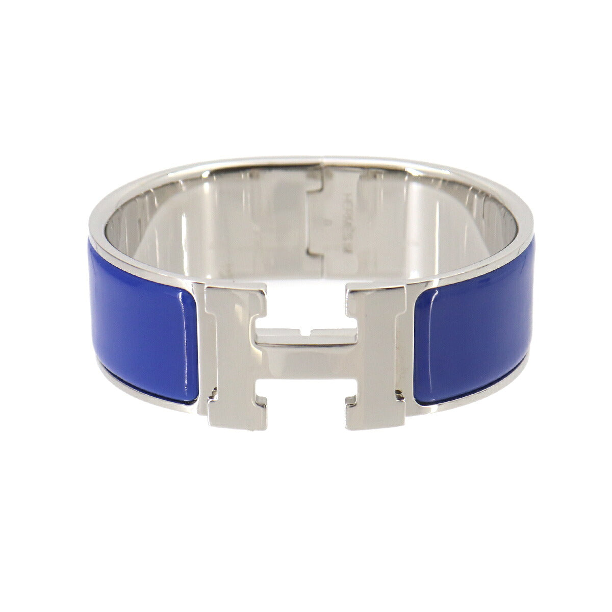 Clic Clac H PM Bangle Blue Silver Accessory