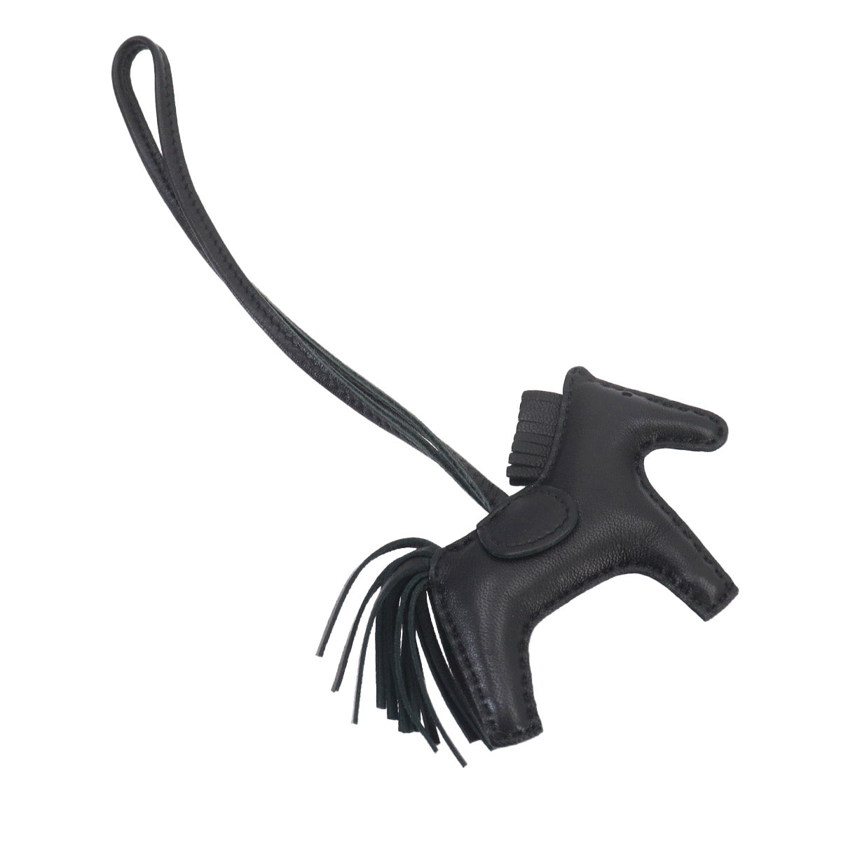 Rodeo PM Bag Charm Agneau Milo So Black
