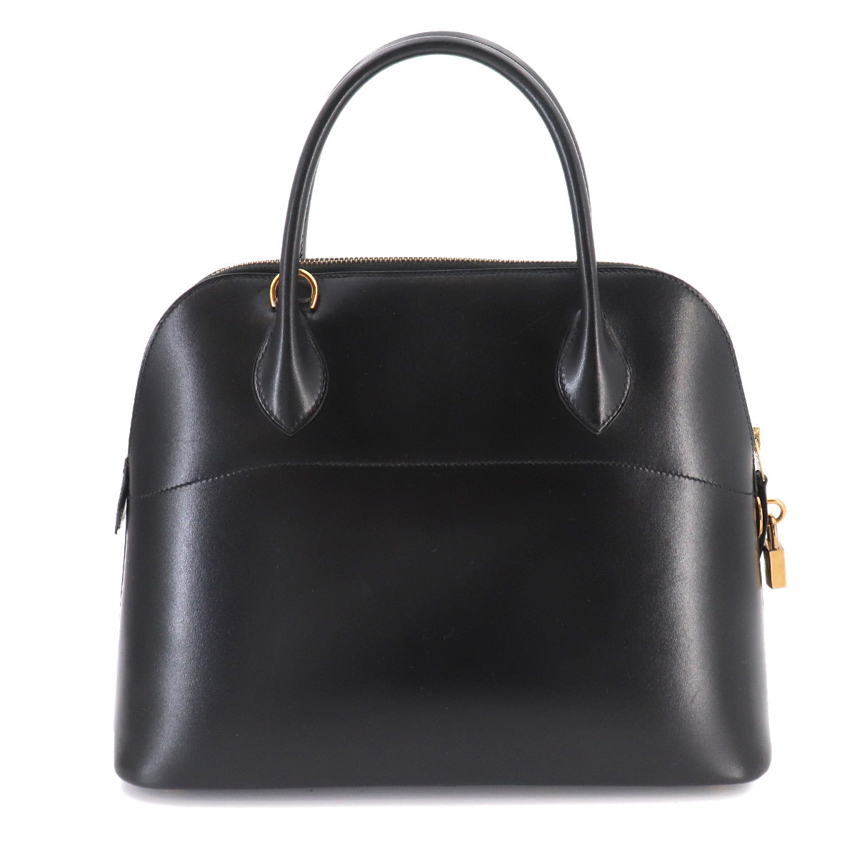 Bolide 31 2way Hand Shoulder Bag Box Calf Black Purse