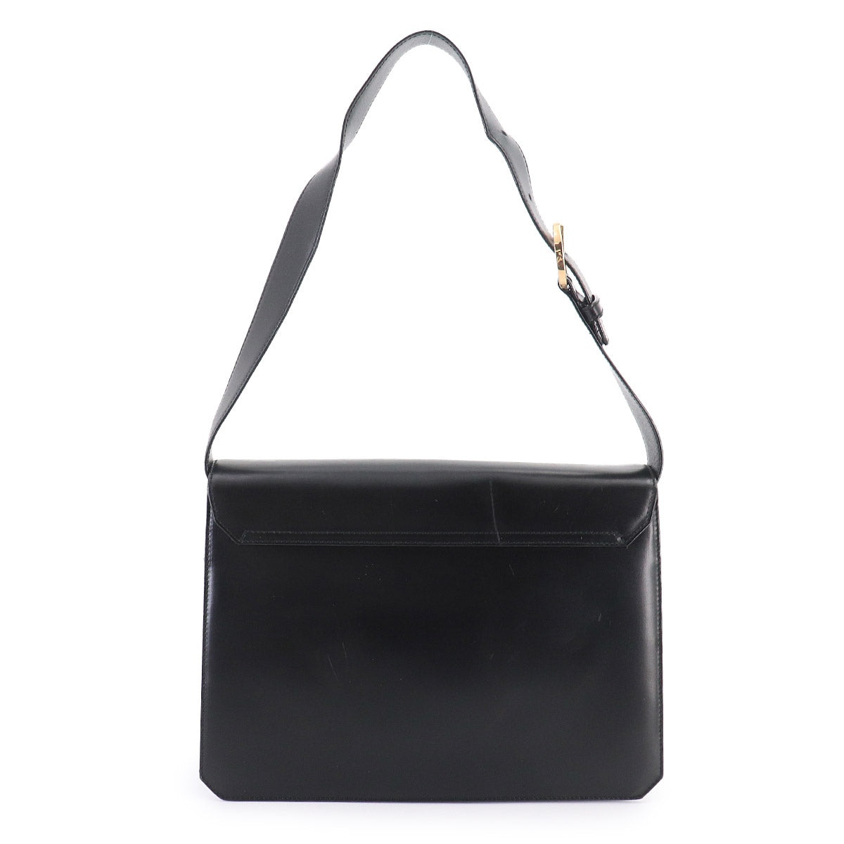 Vara Shoulder Bag Leather Black Vintage
