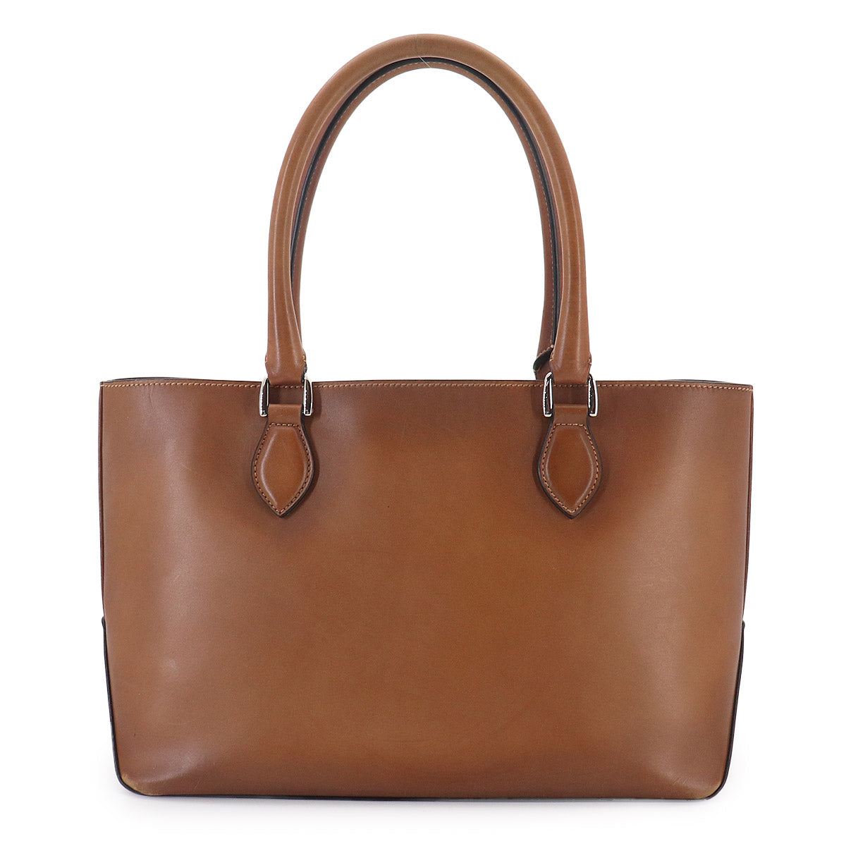 Calligraphy Toujours Tote Bag Venezia Leather Brown