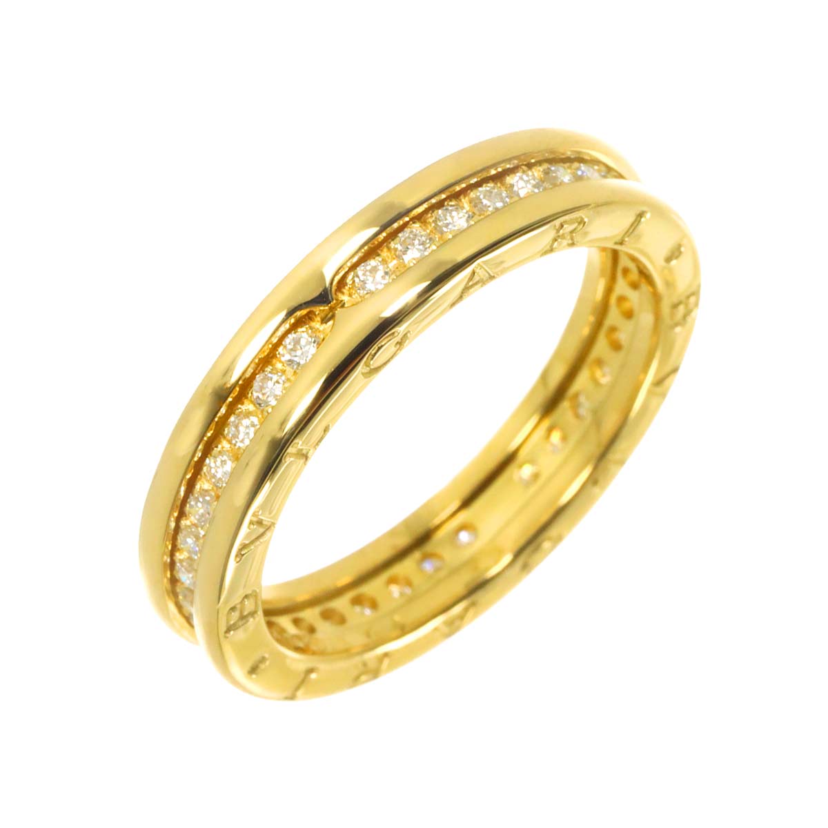 B-ZERO1 1band Diamond Ring 18K YG 750 Size59 8.25(US)