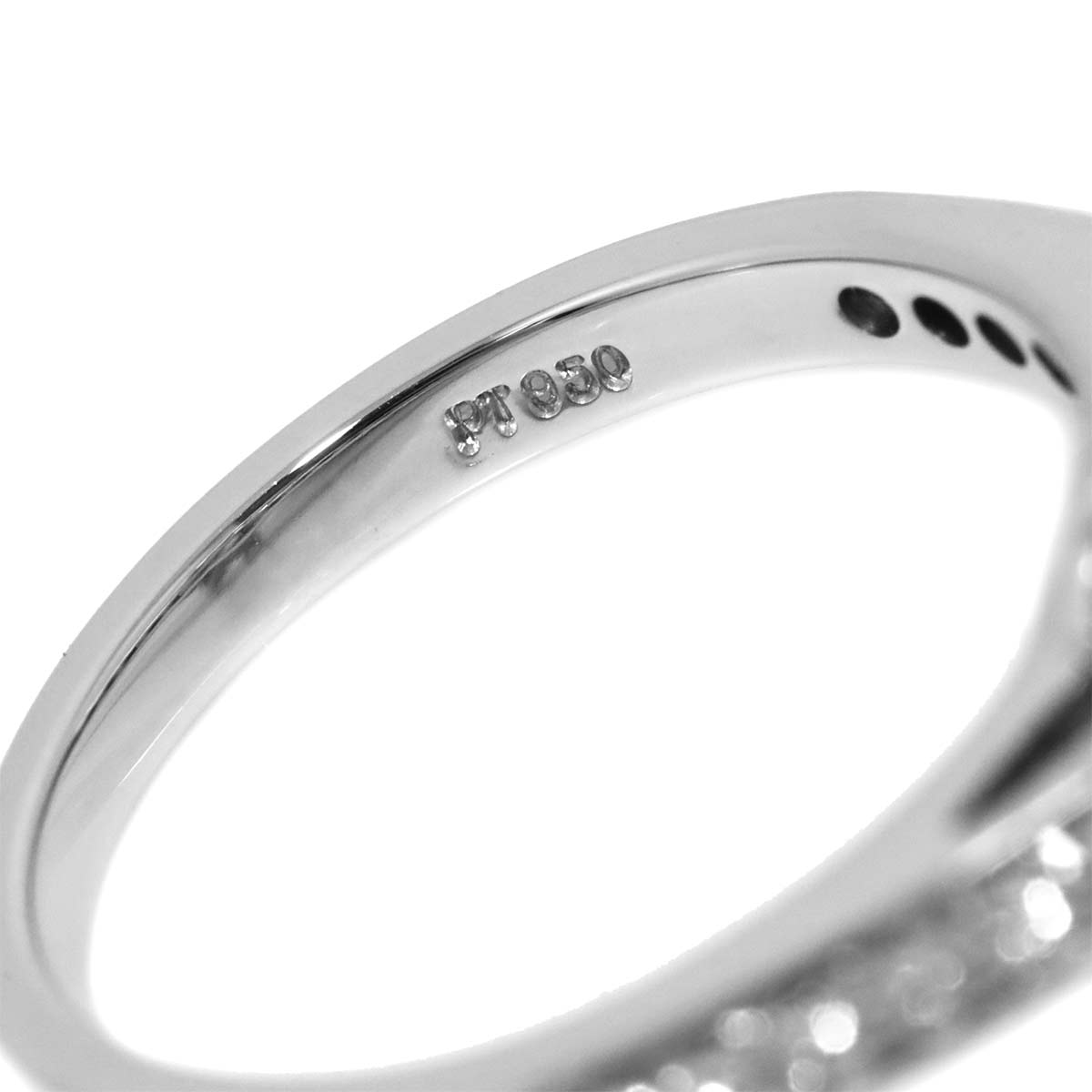 Flora Diamond Ring Pt Platinum Size4-4.5(US)
