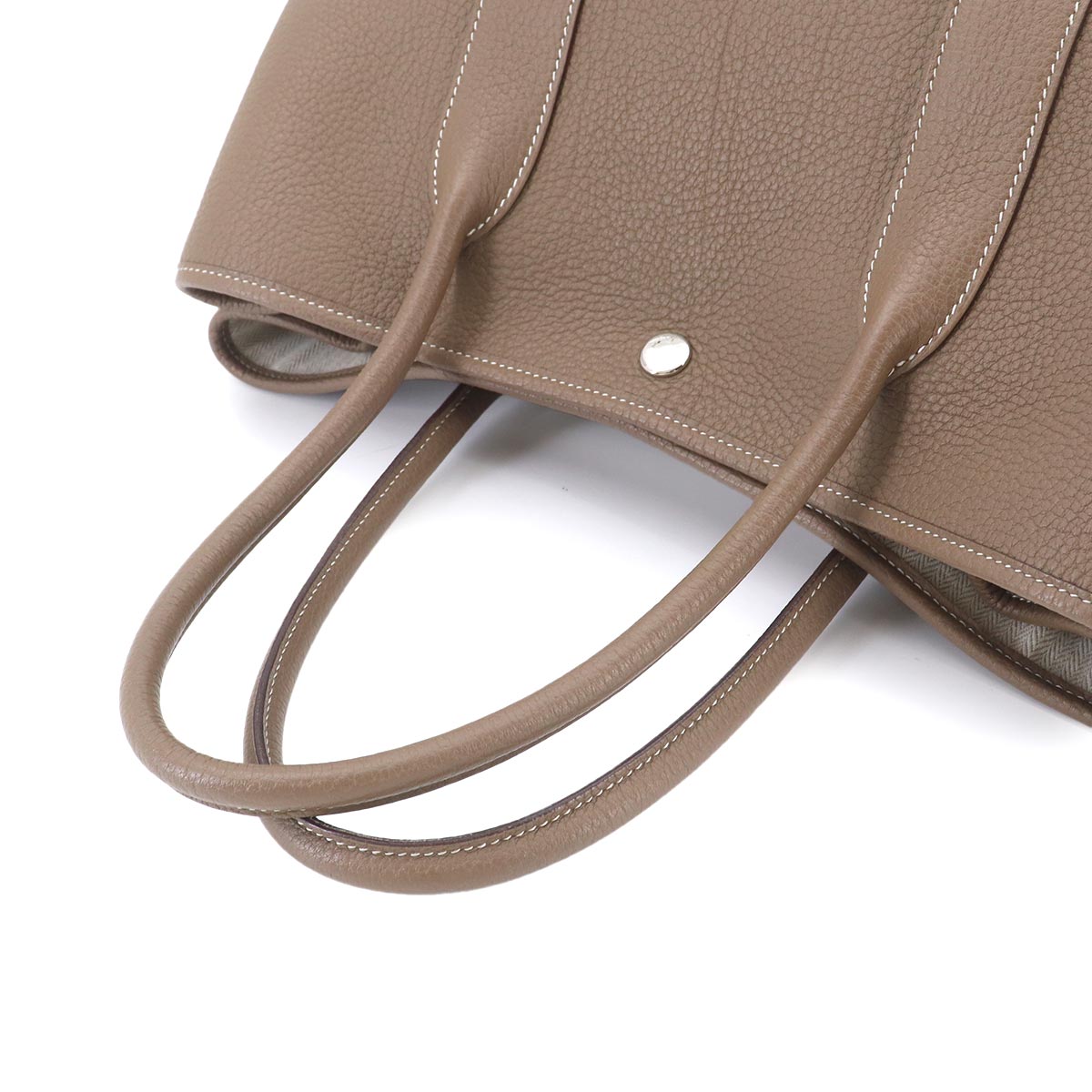 Garden Party 36 PM Tote Bag Negonda Leather Etoupe Purse
