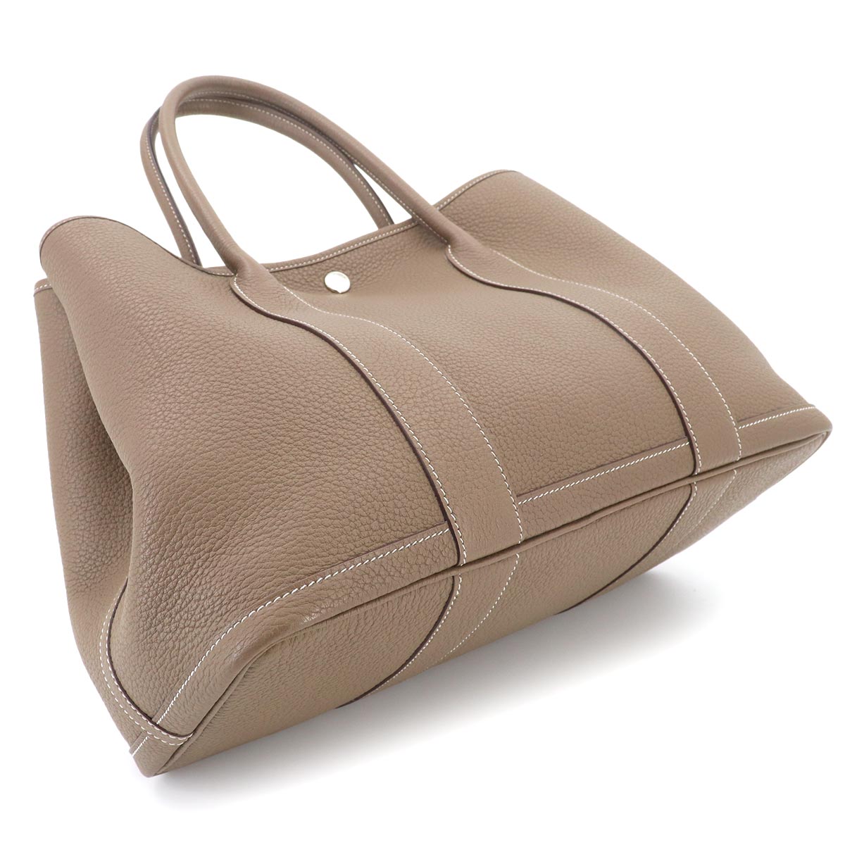 Garden Party 36 PM Tote Bag Negonda Leather Etoupe Purse