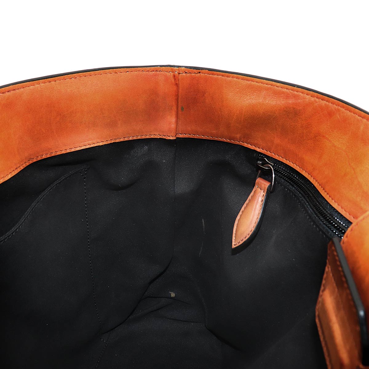 Calligraphy Toujours Tote Bag Venezia Leather Brown
