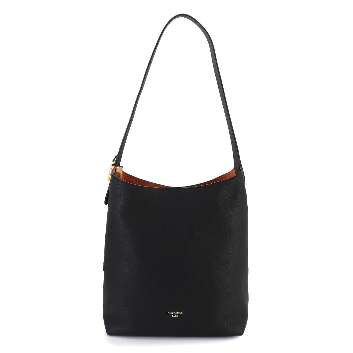 Low Key Hobo MM Shoulder Bag Leather Noir M24856