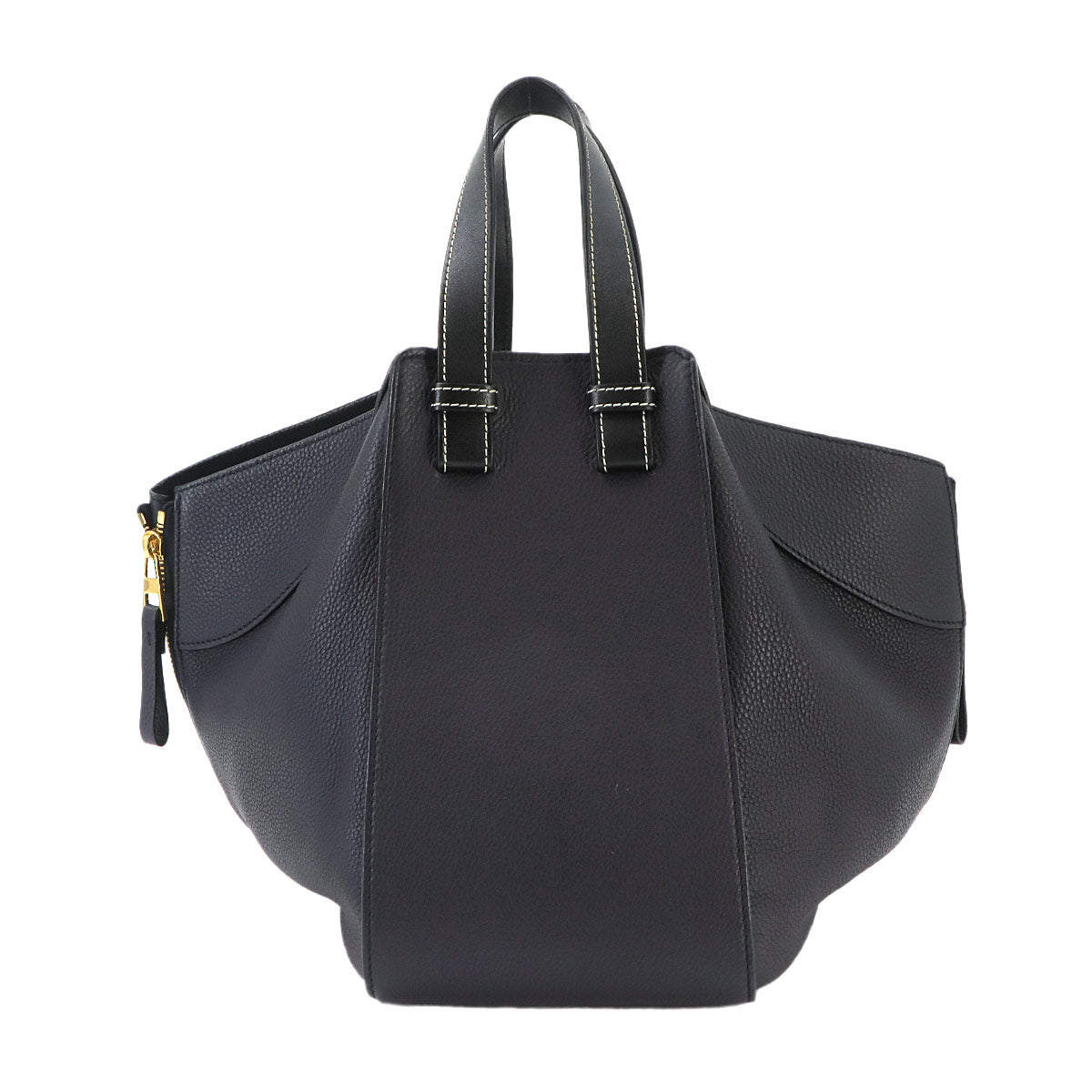 Hammock Small Hand Shoulder Bag Leather Navy Black Purse