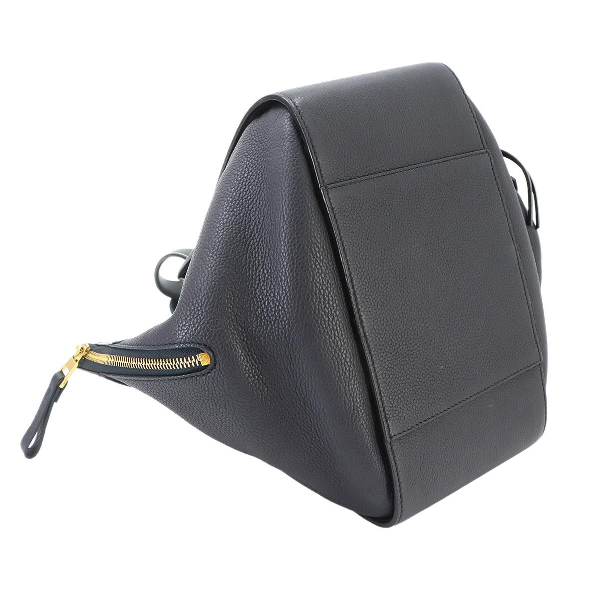 Hammock Small Hand Shoulder Bag Leather Navy Black Purse