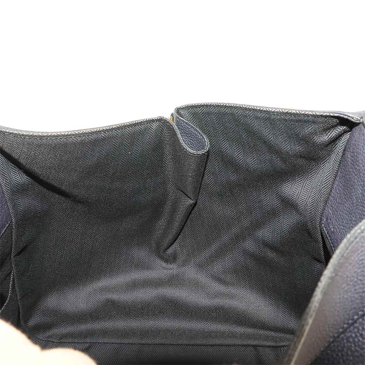 Hammock Small Hand Shoulder Bag Leather Navy Black Purse