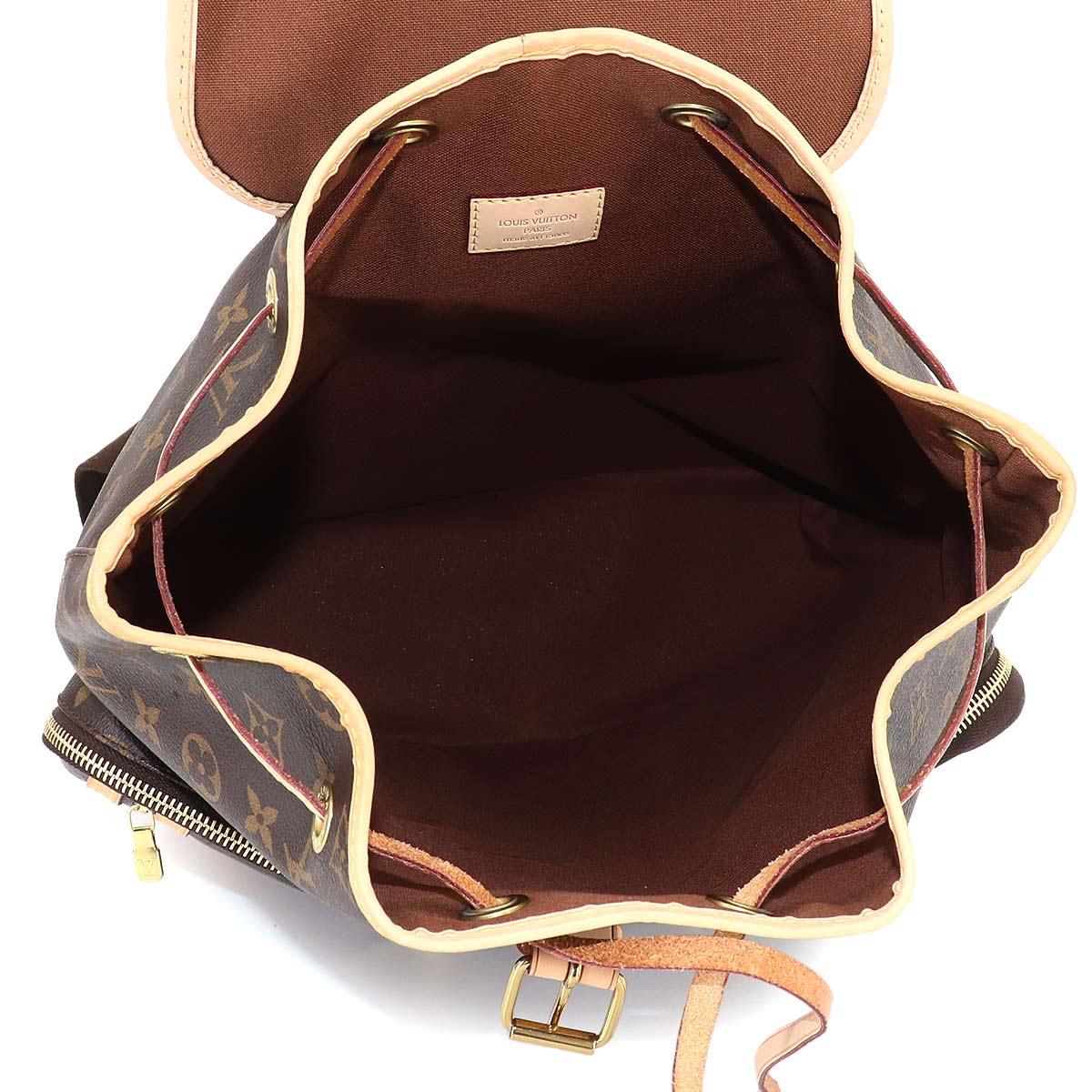 Monogram Sac A Dos Bosphore Backpack Brown M40107 Purse