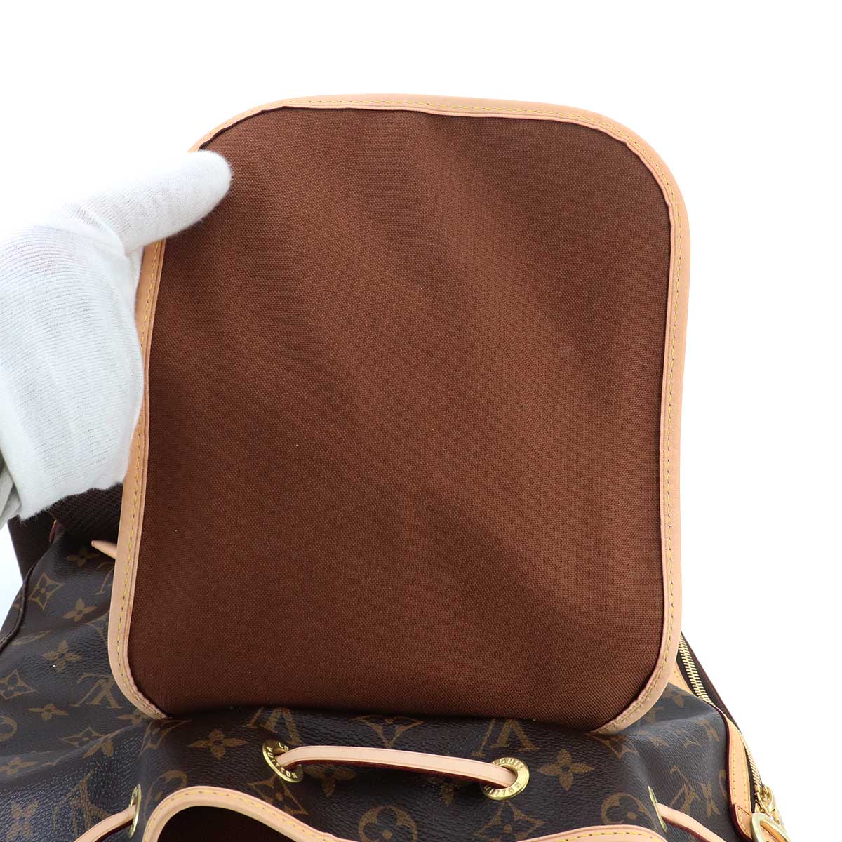Monogram Sac A Dos Bosphore Backpack Brown M40107 Purse