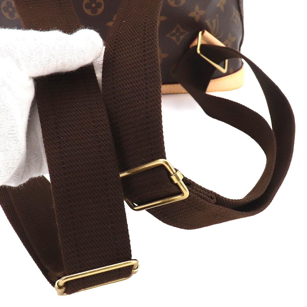 Monogram Sac A Dos Bosphore Backpack Brown M40107 Purse
