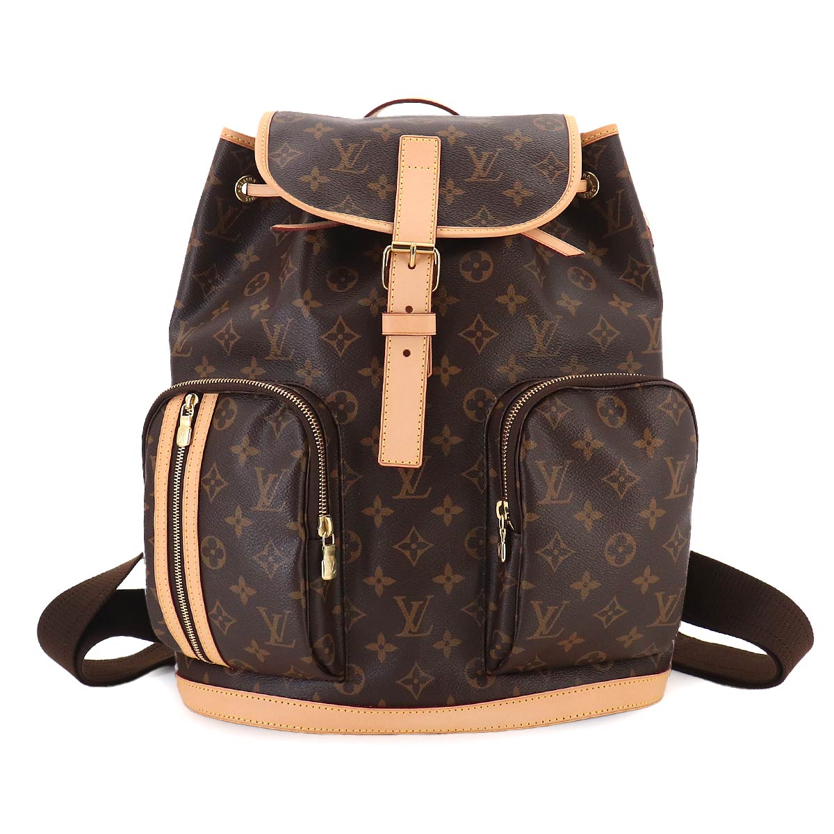 Monogram Sac A Dos Bosphore Backpack Brown M40107 Purse