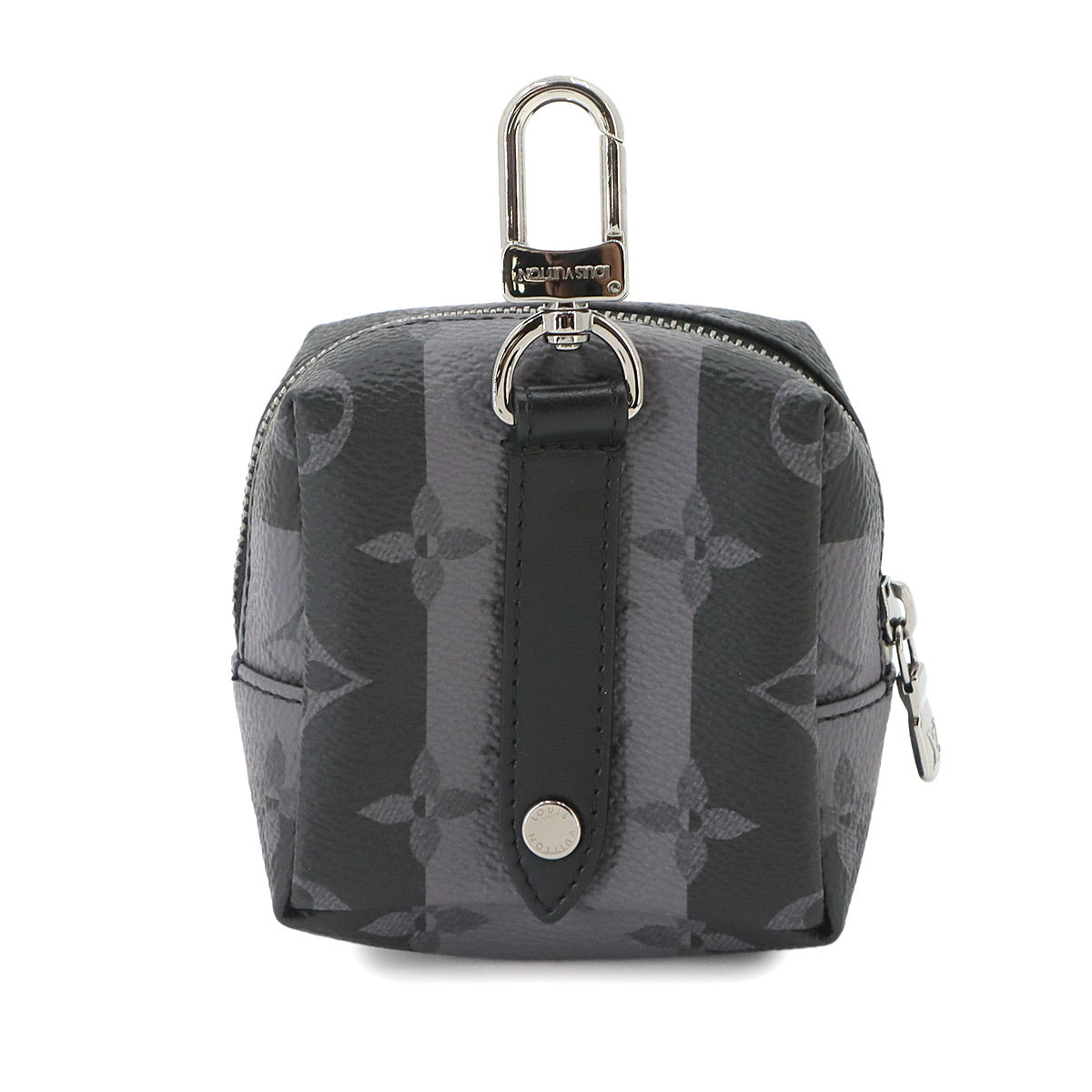 Monogram Eclipse LV Made Squared Pouch Bag Charm MP3224
